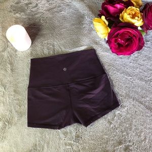 LULULEMON high waist shorts
